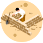icona consolidamento scavi archeologici